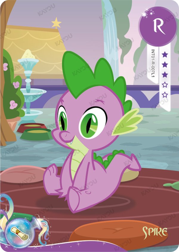Spike INT01-R-007L1 card from Rainbow Edition Series 1
