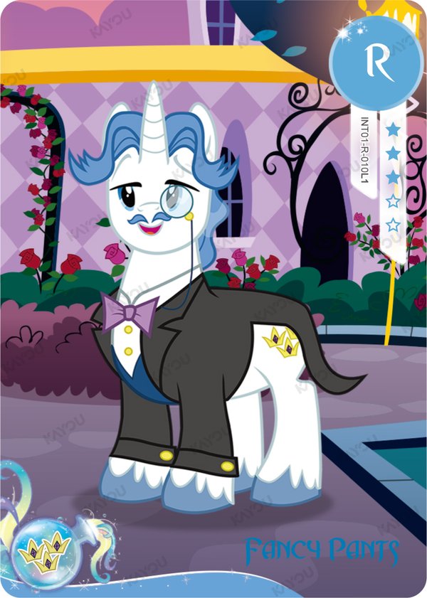 Fancy Pants INT01-R-010L1 card from Rainbow Edition Series 1