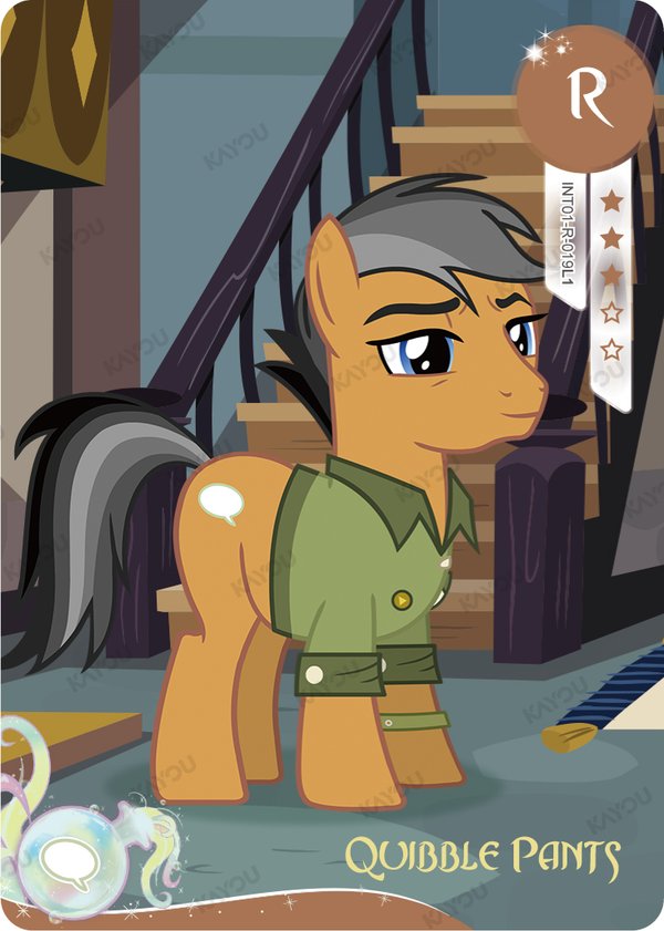Quibble Pants INT01-R-019L1 card from Rainbow Edition Series 1