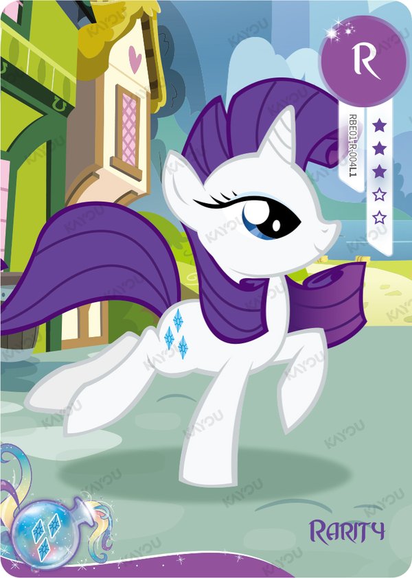 Rarity RBE01-R-004L1 card from Rainbow Edition Series 1