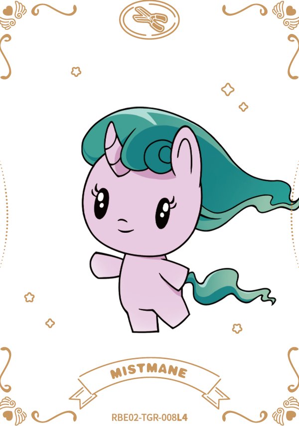 Mistmane RBE02-TGR-008L4 card from Rainbow Edition Series 2