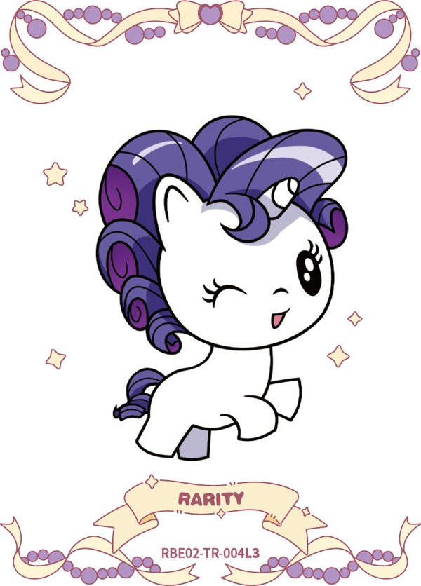 Rarity RBE02-TR-004L3 card from Rainbow Edition Series 2