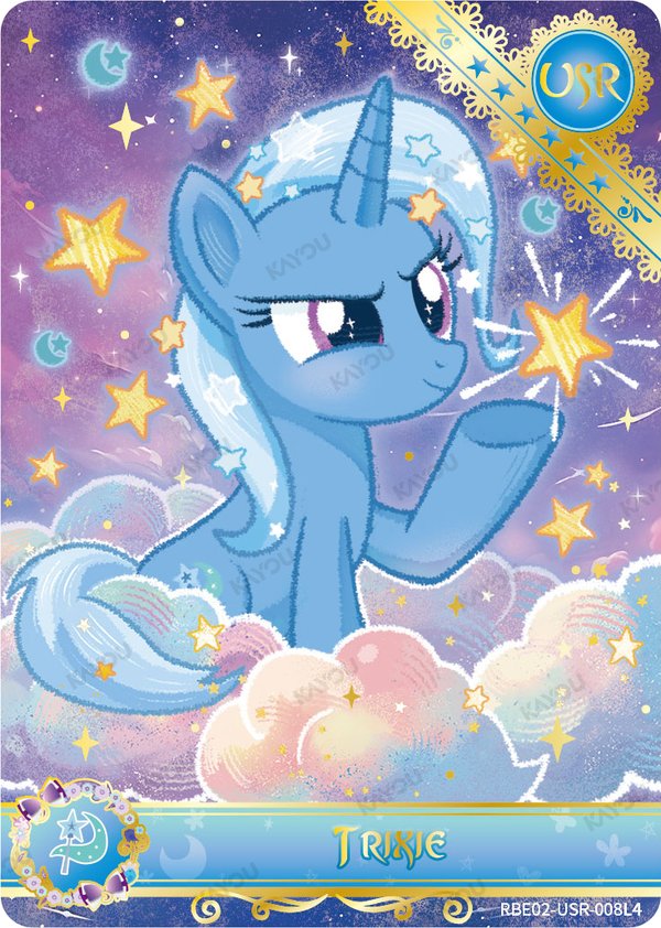 Trixie RBE02-USR-008L4 card from Rainbow Edition Series 2
