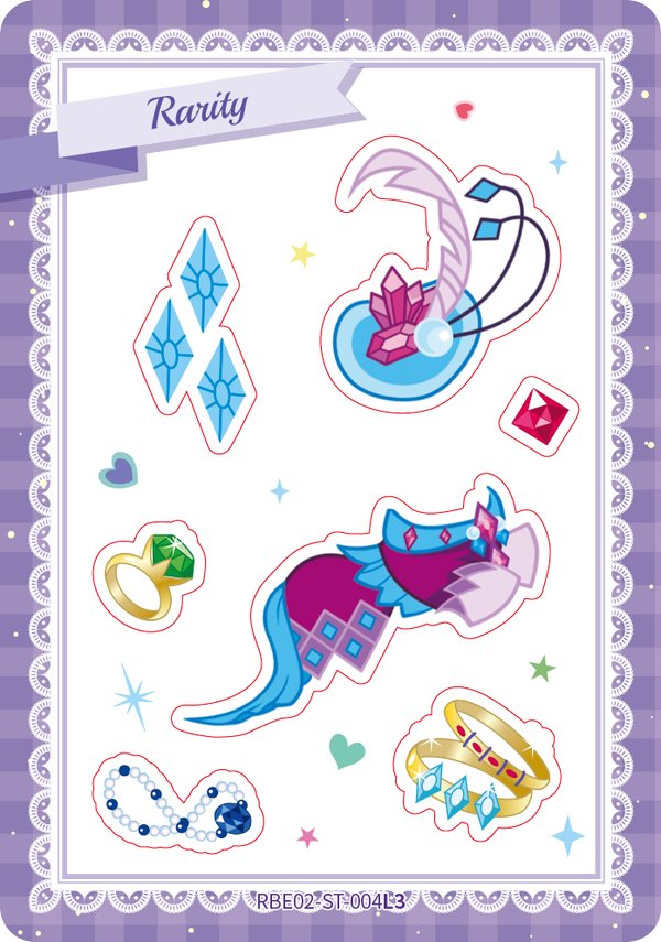 Rarity RBE02-ST-004L3 card from Rainbow Edition Series 2