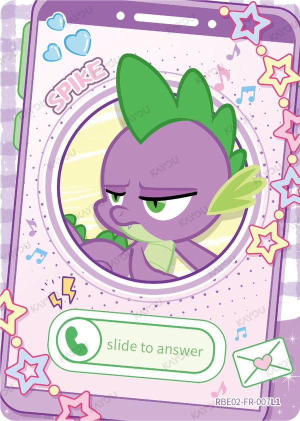 Spike BRE02-FR-007L1 card from Rainbow Edition Series 2