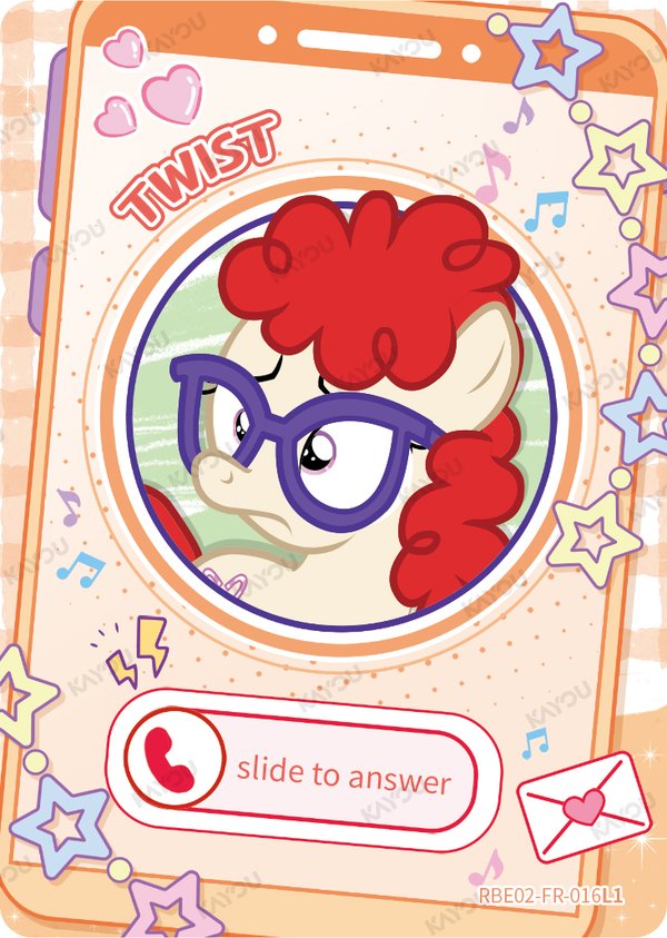Twist BRE02-FR-016L1 card from Rainbow Edition Series 2