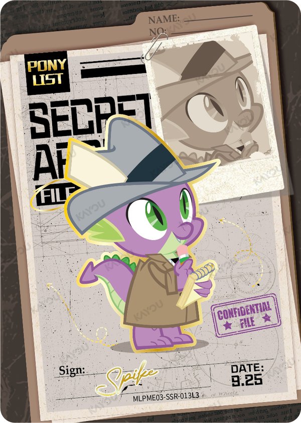 Spike MLPME03-SSR-007L3 card from Rainbow Edition Series 2