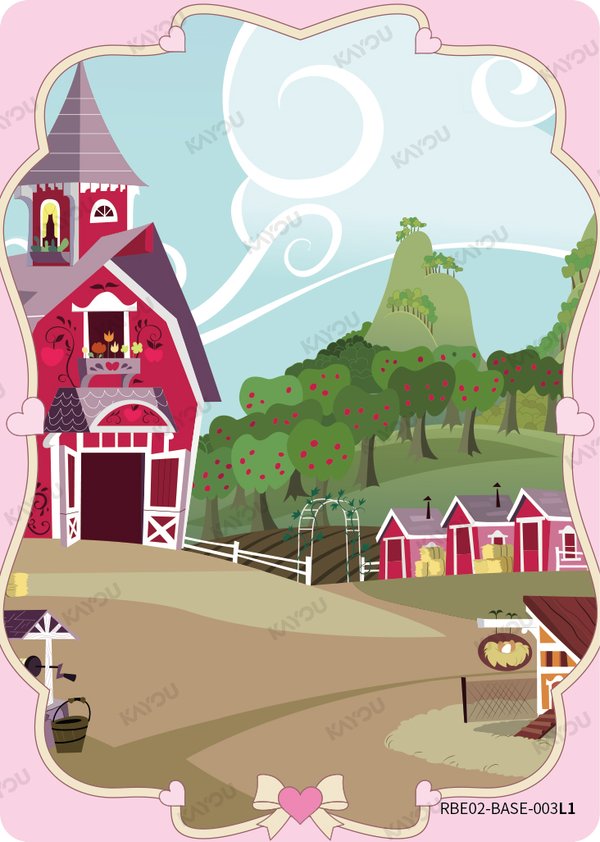 Sweet Apple Acres RBE02-BASE-003L1 card from Rainbow Edition Series 2