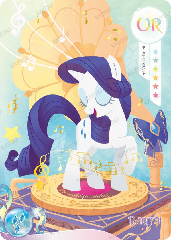 Rarity INT02-UR-005L4 card from Fun Moments Edition Series 1