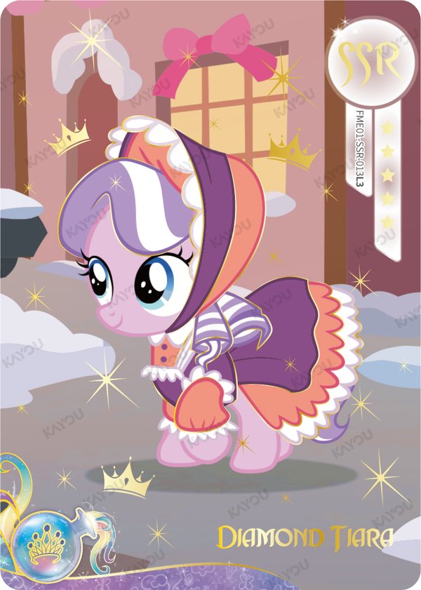 Diamond Tiara FME01-SSR-013L3 card from Fun Moments Edition Series 1