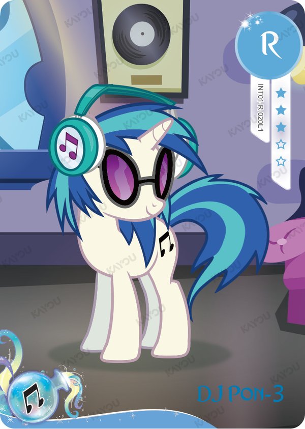 Lyra Heartstrings INT01-R-020L1L1 card from Fun Moments Edition Series 1