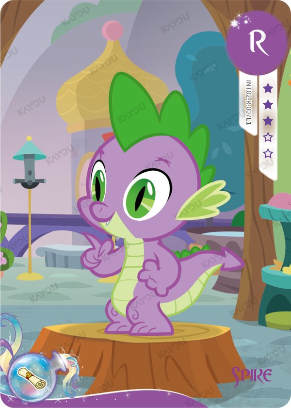 Pinkie Pie INT02-R-007L1 card from Fun Moments Edition Series 1