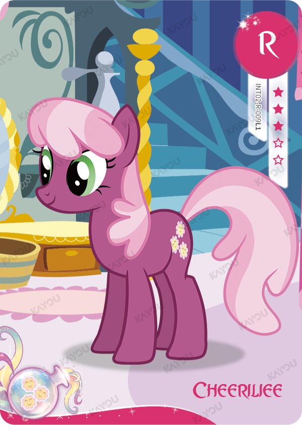 Rarity INT02-R-009L1 card from Fun Moments Edition Series 1