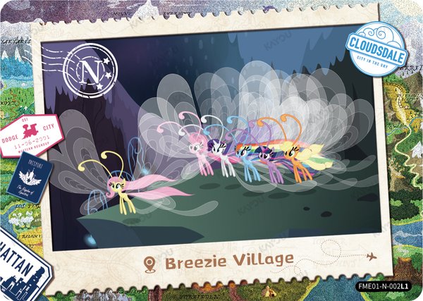 Breezie Village FME01-N-002L1 card from Fun Moments Edition Series 1