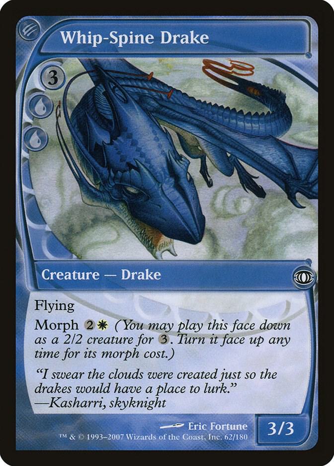 Whip-Spine Drake 62 card from Future Sight