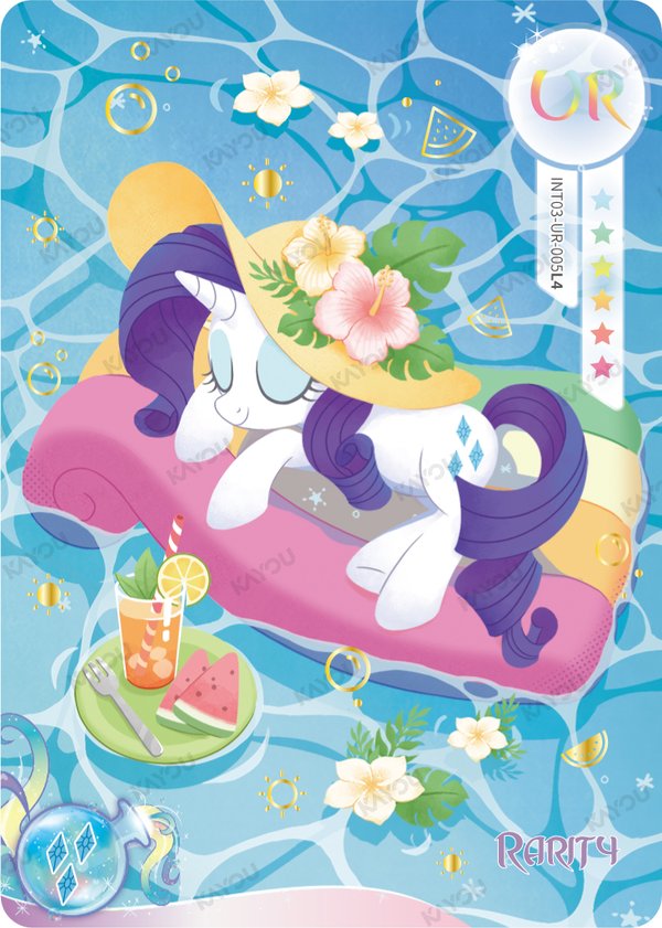 Rarity INT03-UR-005L4 card from Fun Moments Edition Series 2