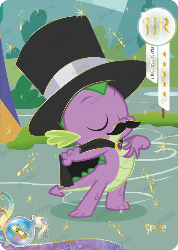 Spike FME02-SSR-009L3 card from Fun Moments Edition Series 2