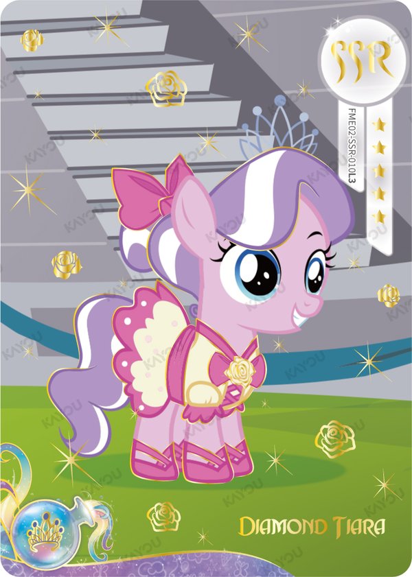 Diamond Tiara FME02-SSR-010L3 card from Fun Moments Edition Series 2