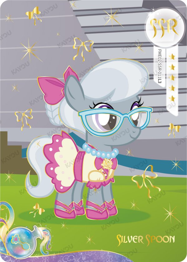 Silver Spoon FME02-SSR-011L3 card from Fun Moments Edition Series 2