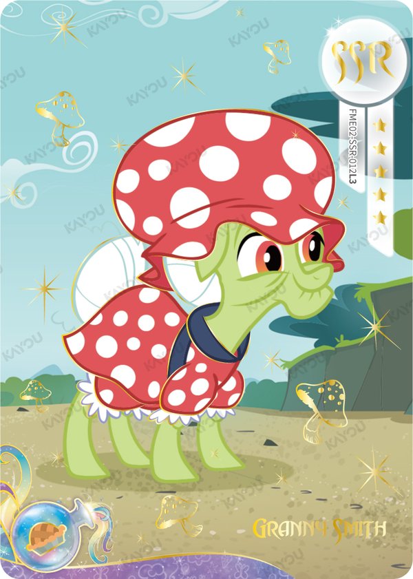 Granny Smith FME02-SSR-012L3 card from Fun Moments Edition Series 2