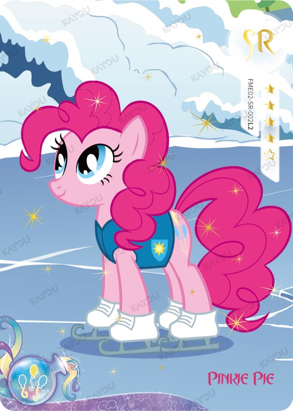 Pinkie Pie FME02-SR-002L2 card from Fun Moments Edition Series 2