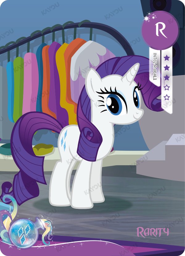 Rarity INT02-R-004L1 card from Fun Moments Edition Series 2