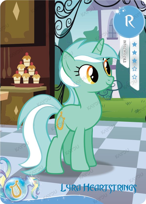 Lyra Heartstrings INT02-R-015L1 card from Fun Moments Edition Series 2