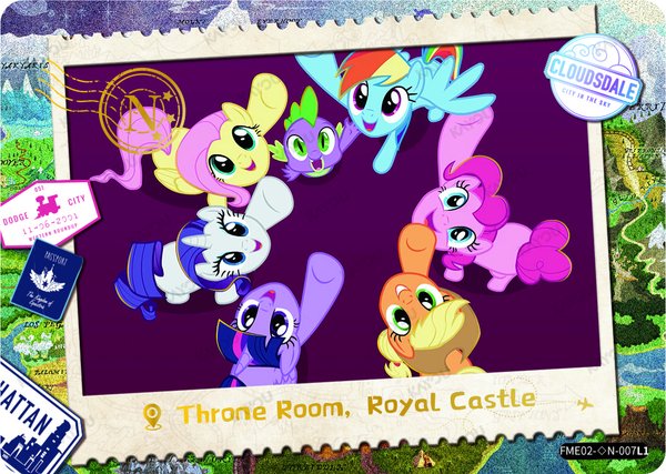 Throne Room, Royal Castle FME02-◇N-007L1 card from Fun Moments Edition Series 2