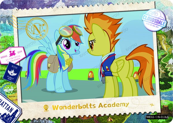 Wonderbolts Academy FME02-◇N-011L1 card from Fun Moments Edition Series 2
