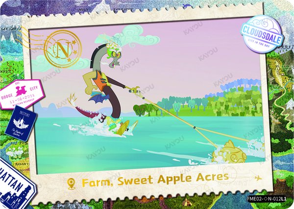 Sweet Apple Acres Farm FME02-◇N-012L1 card from Fun Moments Edition Series 2