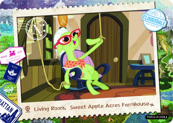 Living Room, Sweet Apple Acres Farmhouse FME02-N-006L1 card from Fun Moments Edition Series 2