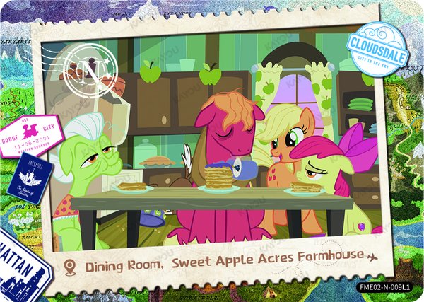 Dining Room, Sweet Apple Acres Farmhouse FME02-N-009L1 card from Fun Moments Edition Series 2
