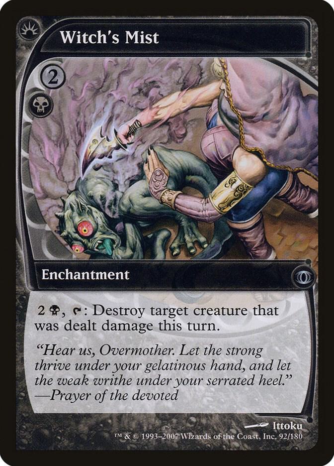 Witch's Mist 92 card from Future Sight