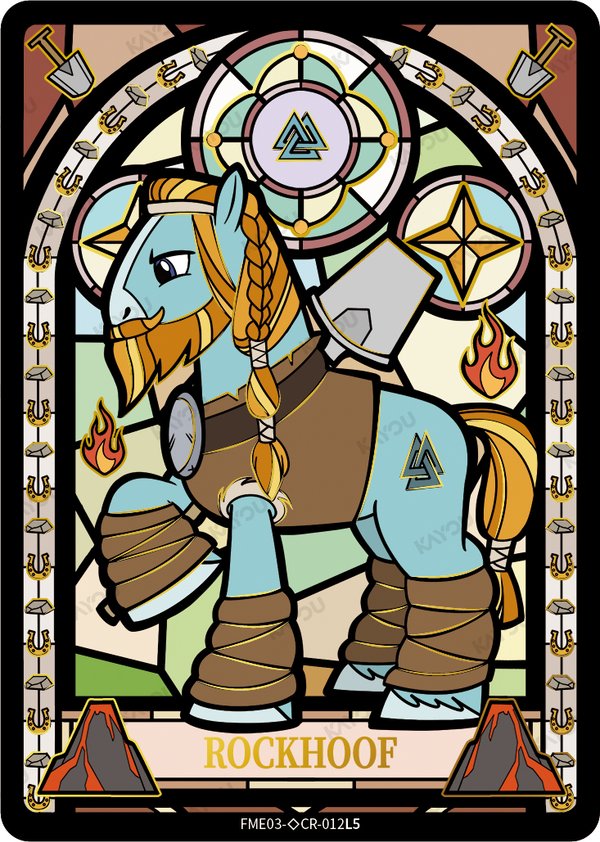 Rockhoof FME03-◇CR-012L5 card from Fun Moments Edition Series 3