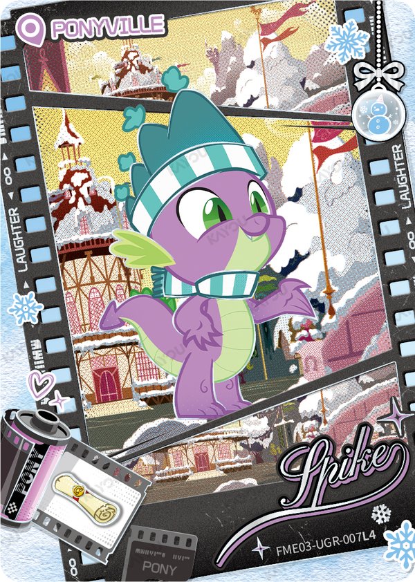 Spike FME03-UGR-007L4 card from Fun Moments Edition Series 3