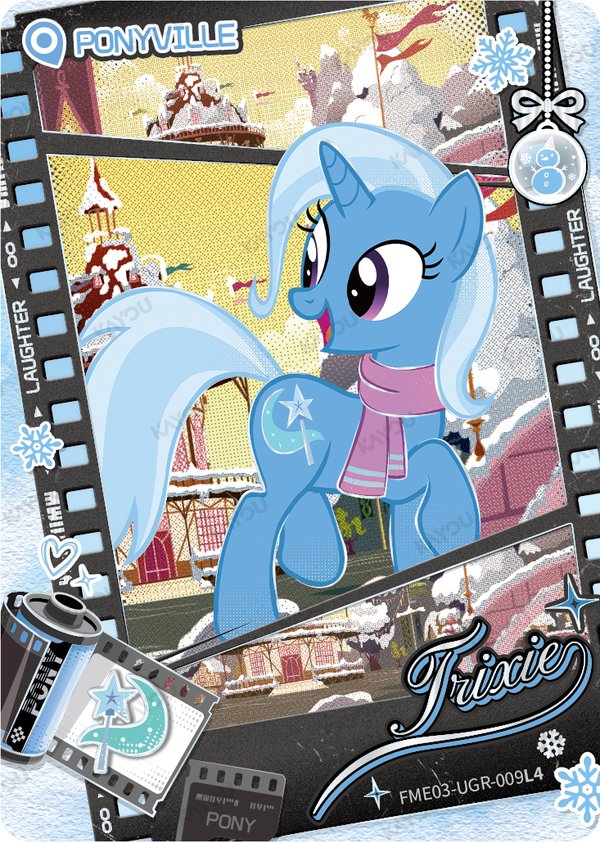 Trixie FME03-UGR-009L4 card from Fun Moments Edition Series 3