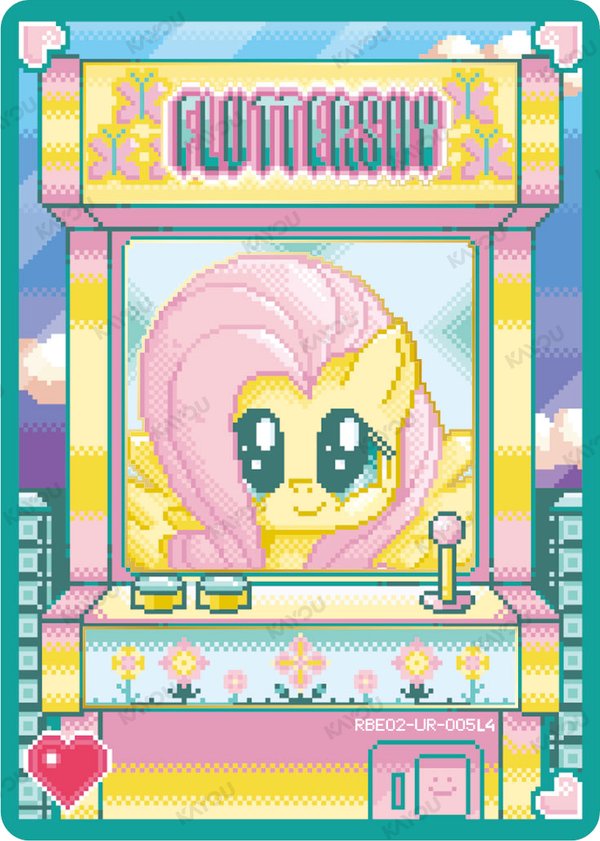 Fluttershy RBE02-UR-005L4 card from Fun Moments Edition Series 3