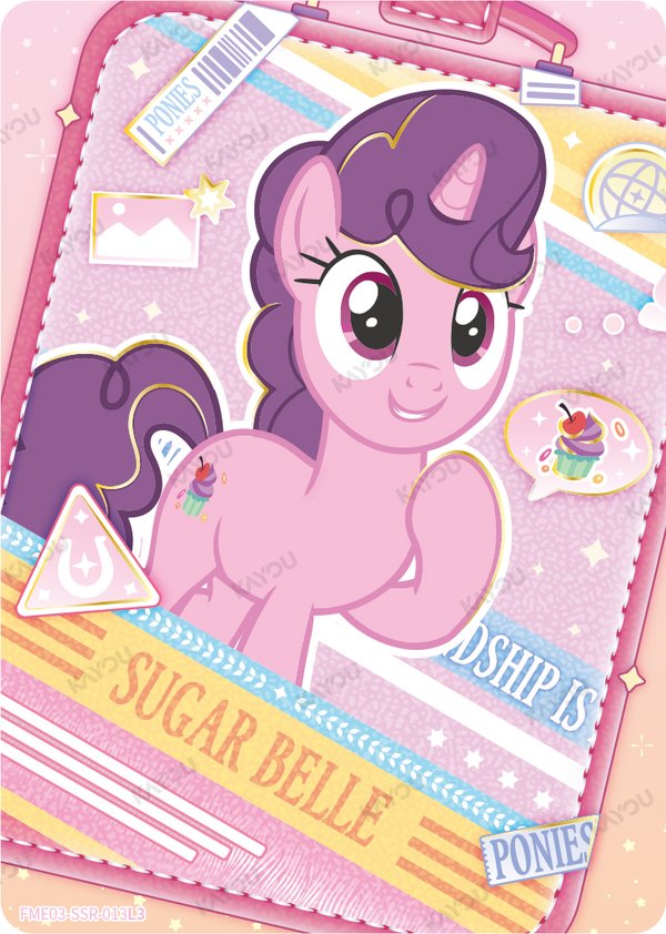 Sugar Belle FME03-SSR-013L3 card from Fun Moments Edition Series 3