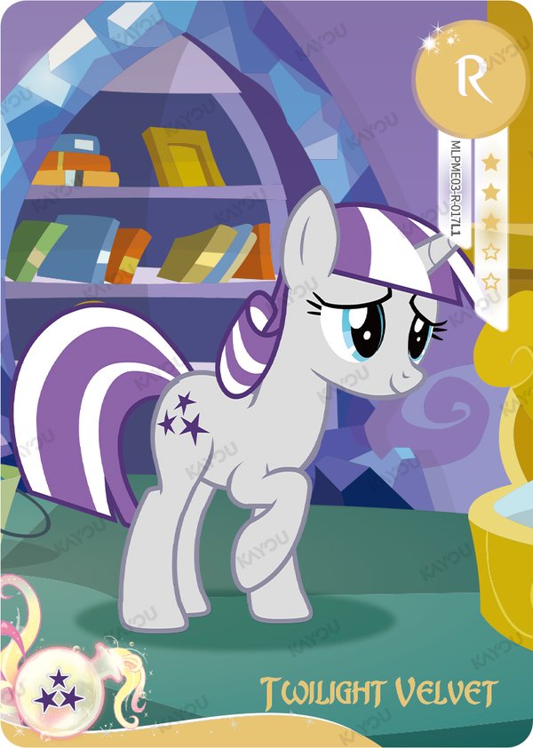 Prince Blueblood MLPME02-R-032L1 card from Fun Moments Edition Series 3