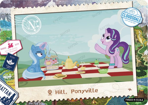 Hill, Ponyville FME03-N-011L1 card from Fun Moments Edition Series 3