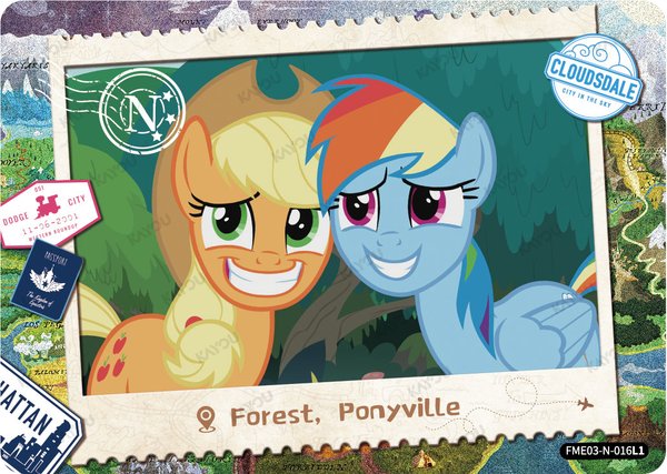 Forest, Ponyville FME03-N-016L1 card from Fun Moments Edition Series 3