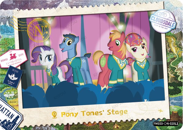 Pony Tones Stage FME03-◇N-020L1 card from Fun Moments Edition Series 3