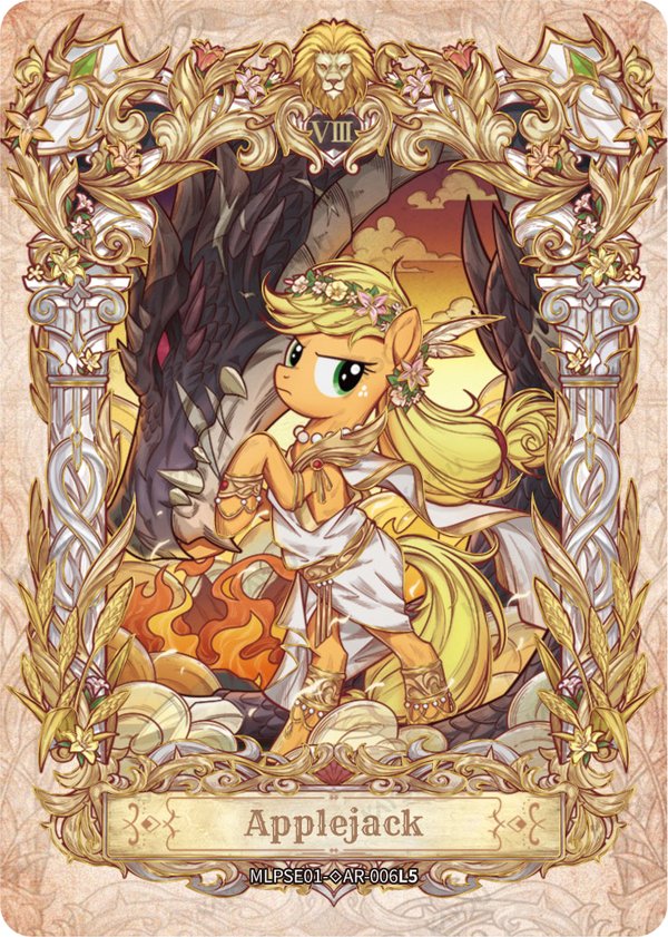 Applejack MLPSE01-◇AR-006L5 card from Star Edition Series 1