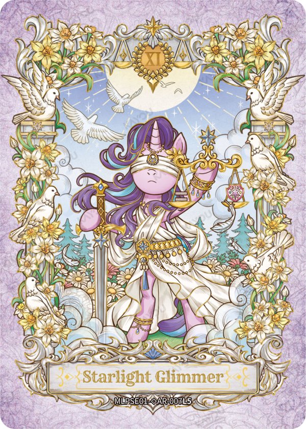 Starlight Glimmer MLPSE01-◇AR-007L5 card from Star Edition Series 1