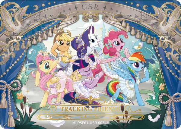 Tracking Friends MLPSE01-USR-003L4 card from Star Edition Series 1