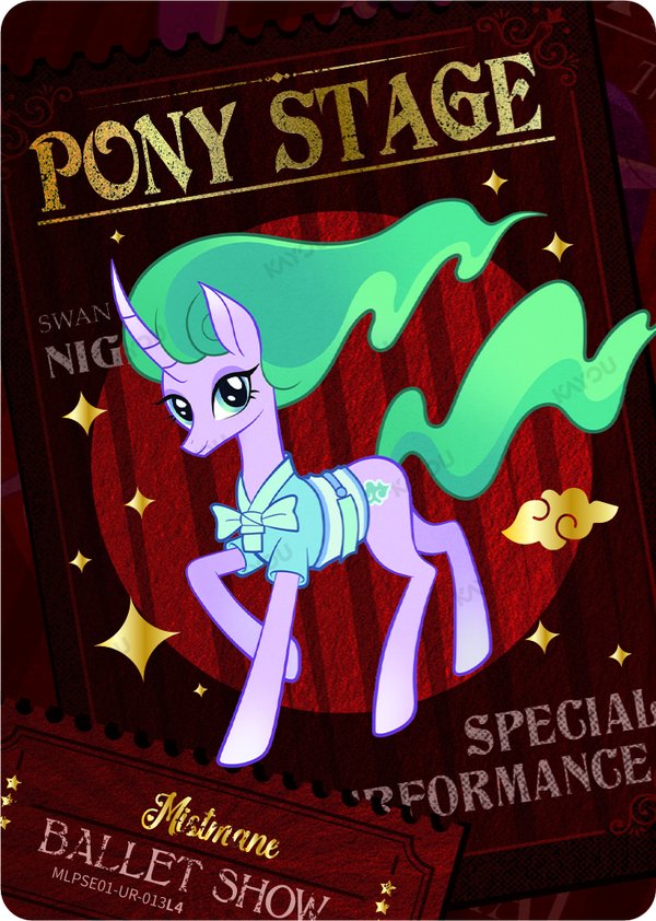Mistmane MLPSE01-UR-013L4 card from Star Edition Series 1