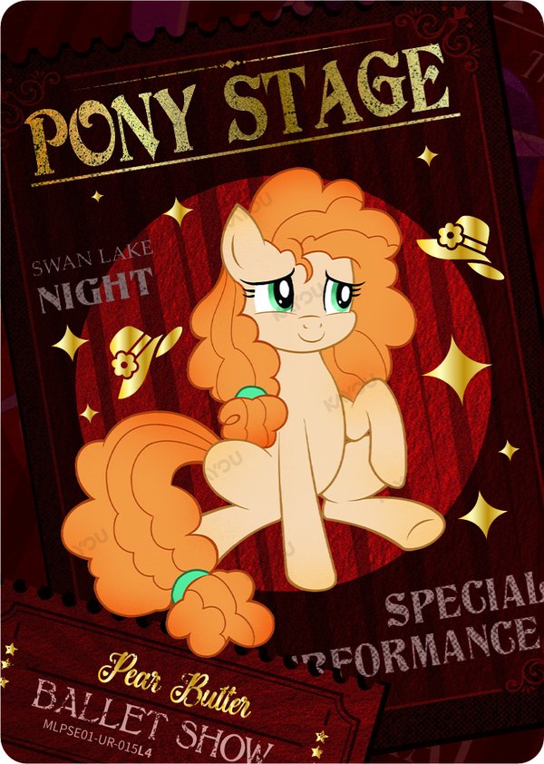 Pear Butter MLPSE01-UR-015L4 card from Star Edition Series 1