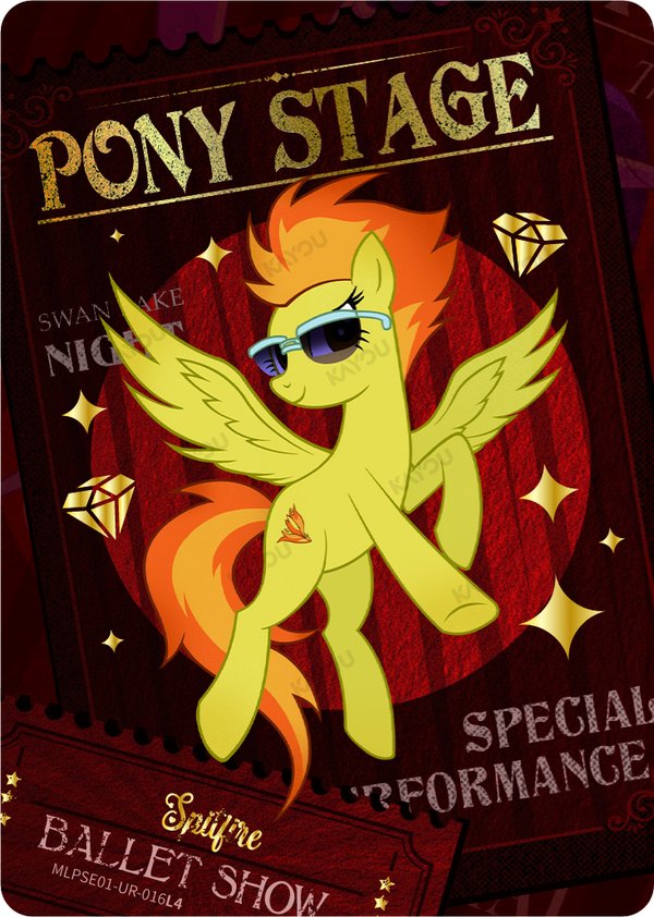 Spitfire MLPSE01-UR-016L4 card from Star Edition Series 1
