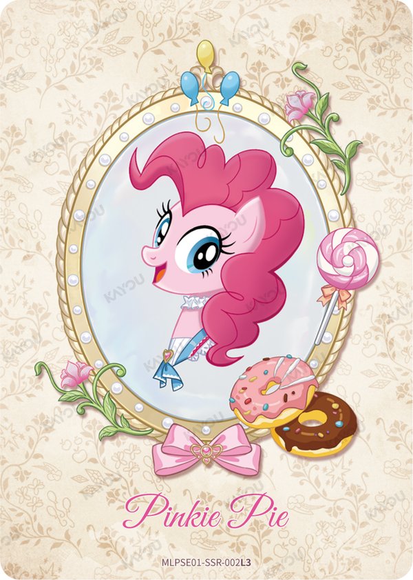 Pinkie Pie MLPSE01-SSR-002L3 card from Star Edition Series 1
