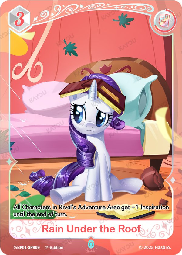 Rain Under the Roof ※BP01-SPR09 card from Fantasy Wonderland Booster Pack